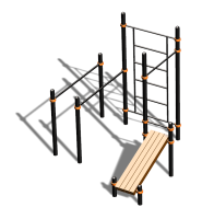 Спортивный комплекс воркаут ВС-98 в Московской области