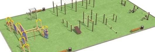 Проект спортивной площадки для любого возраста в Московской области