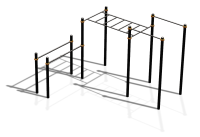 Спортивный комплекс воркаут ВС-151 в Московской области