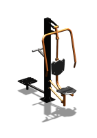 Уличный тренажер "Жим от груди Твистер" УТ328 в Московской области