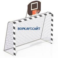 Ворота с баскетбольным щитом СИО 3512 в Московской области