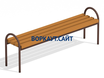 Лавочка парковая МАФ 1603 в Московской области Лавочка парковая МАФ 1603 в Московской области