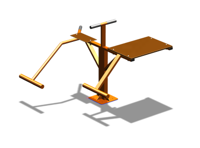 Уличный тренажер "Пресс Гиперэкстензия" УТ327 в Московской области