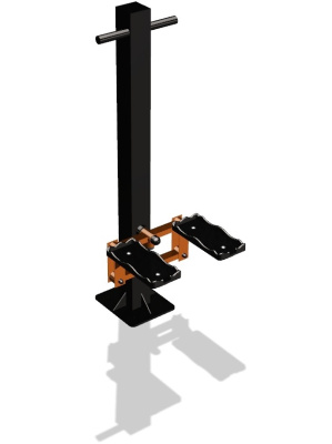 Уличный тренажер "Степпер ручка одинарный" УТ 116 в Московской области