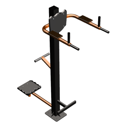 Уличный тренажер "Брусья Пресс Твистер" УТ345 в Московской области
