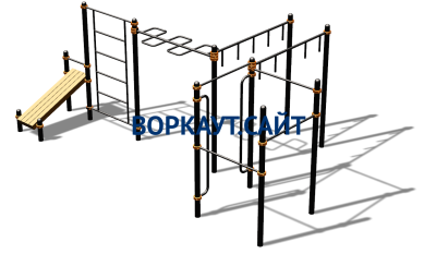 Спортивный комплекс воркаут ВС-195 в Московской области