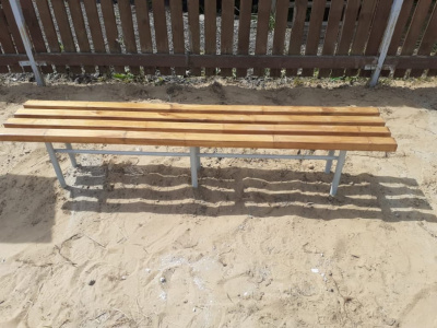 Двухметровая лавочка без спинки 2 м МАФ 1602 в Московской области