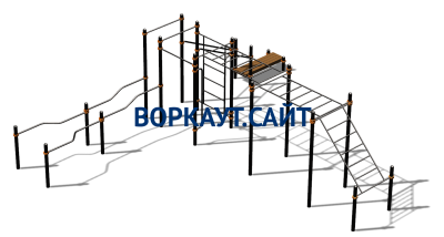 Спортивный комплекс воркаут ВС-199 в Московской области