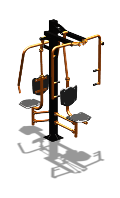 Уличный тренажер "Жим от груди Баттерфляй" УТ311 в Московской области