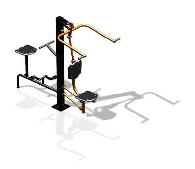 Уличный тренажер "Верхняя тяга Вело" УТ340 в Московской области