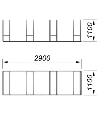 Велопарковка МАФ 6002 в Московской области Велопарковка МАФ 6002 в Московской области