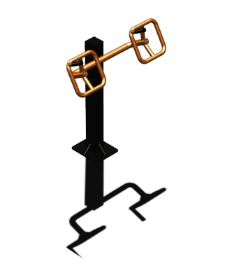 Уличный тренажер "Штурвал одинарный" УТ 122 в Московской области