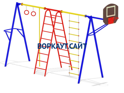 Гимнастический комплекс с баскетбольным щитом МАФ 3001 в Московской области