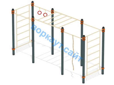 Воркаут комплекс гимнастический  ВС-24 в Московской области