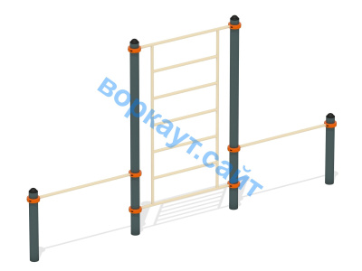 Шведская стенка с перекладинами ВС-13 в Московской области