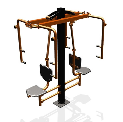 Уличный тренажер "Баттерфляй двойной"   УТ208 в Московской области