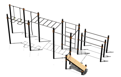 Спортивный комплекс воркаут ВС-77 в Московской области