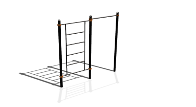 Спортивный комплекс воркаут ВС-134 в Московской области Спортивный комплекс воркаут ВС-134 в Московской области