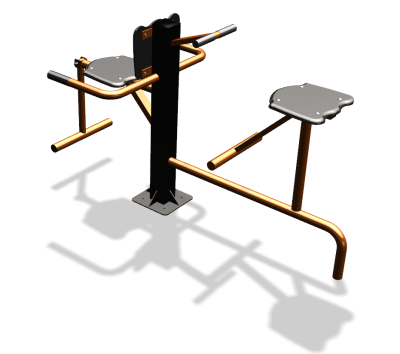 Уличный тренажер "Флекс Твистер сидя" УТ343 в Московской области
