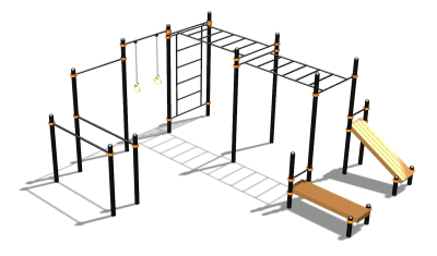 Спортивный комплекс воркаут ВС-71 в Московской области