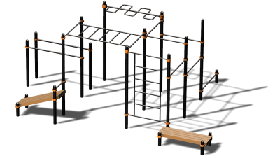 Спортивный комплекс воркаут ВС-141 в Московской области