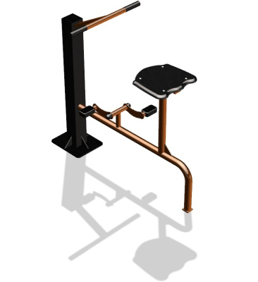 Уличный тренажер "Вело одинарный" УТ 117 в Московской области
