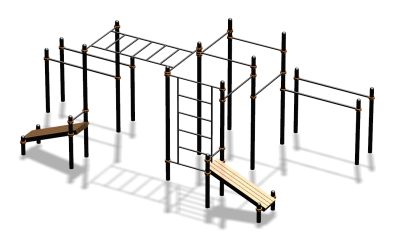 Спортивный комплекс воркаут ВС-100 в Московской области