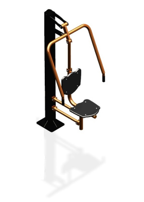 Уличный тренажер "Жим от груди одинарный" УТ 111 в Московской области