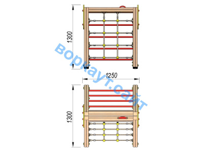 Детский спортивный комплекс ДСК 3201 в Московской области