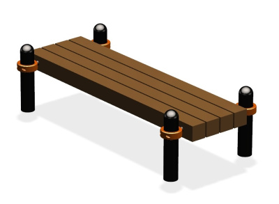 Воркаут скамья ВС-38 в Московской области