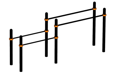 Брусья разновысокие ВС-15 в Московской области