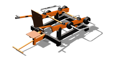 Силовой уличный тренажер  "Трицепс"  УТ424 в Московской области