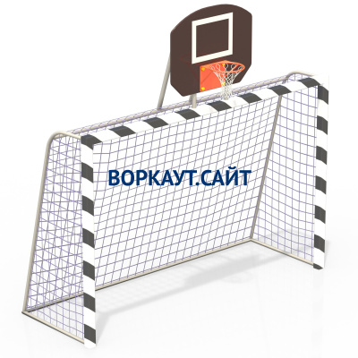 Ворота с баскетбольным щитом СИО 3512 в Московской области