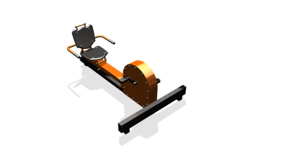 Силовой уличный тренажер  "Велотренажер"  УТ410 в Московской области