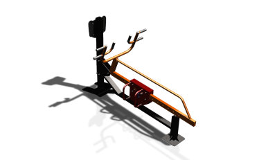 Силовой уличный тренажер  "Гребная тяга"  УТ414 в Московской области