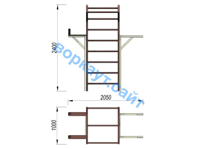 Детский спортивный комплекс 3 в 1 ДСК 3103 в Московской области