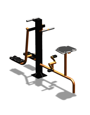 Уличный тренажер "Вело Шпагат" УТ320 в Московской области