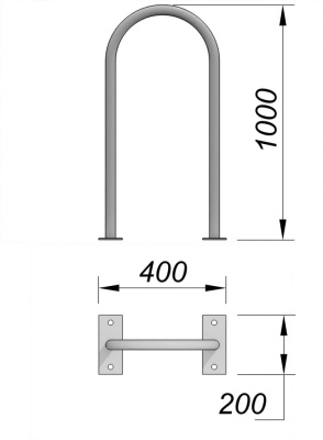 Велопарковка МАФ 6001 в Московской области