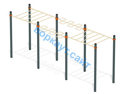 Воркаут комплекс рукоходов ВС-22 в Московской области