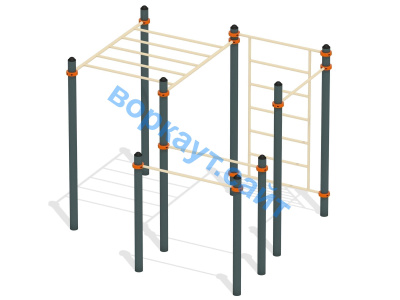 Спортивный комплекс воркаут ВС-48 в Московской области