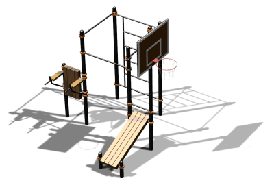 Спортивный комплекс воркаут ВС-155 в Московской области