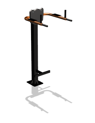 Уличный тренажер «Брусья-пресс» УТ 109 в Московской области