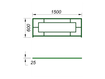 Ограждение площадки МАФ 5000 в Московской области