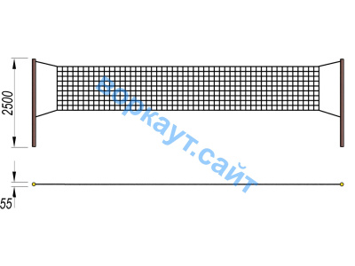 Волейбольные стойки СИО 3515 в Московской области