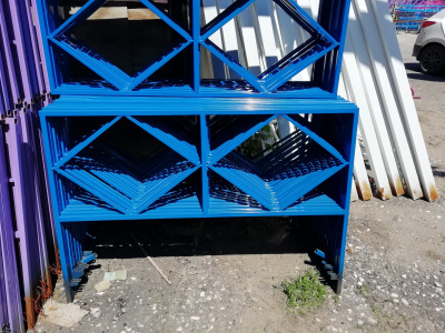 Ограждение площадки МАФ 5001 в Московской области Ограждение площадки МАФ 5001 в Московской области