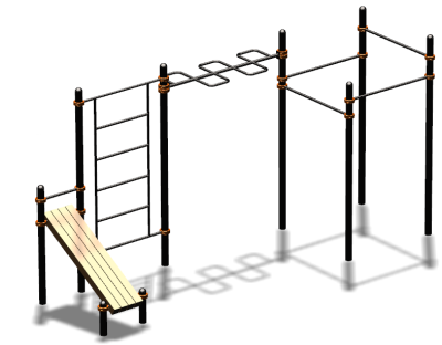 Спортивный комплекс воркаут ВС-74 в Московской области