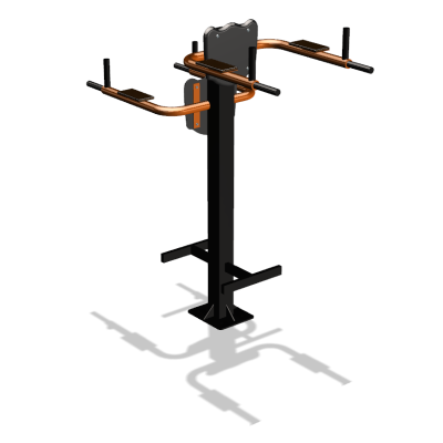 Уличный тренажер  "Брусья-пресс двойной"  УТ202 в Московской области