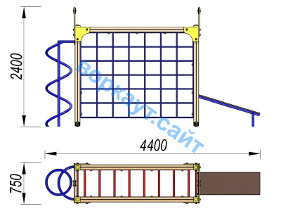 Детский спортивный комплекс Юниор ДСК 3105 в Московской области