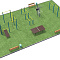 Проект спортплощадки 170 метров в Московской области