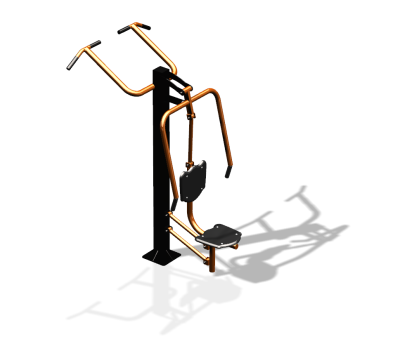 Уличный тренажер "Жим от груди Турник" УТ341 в Московской области